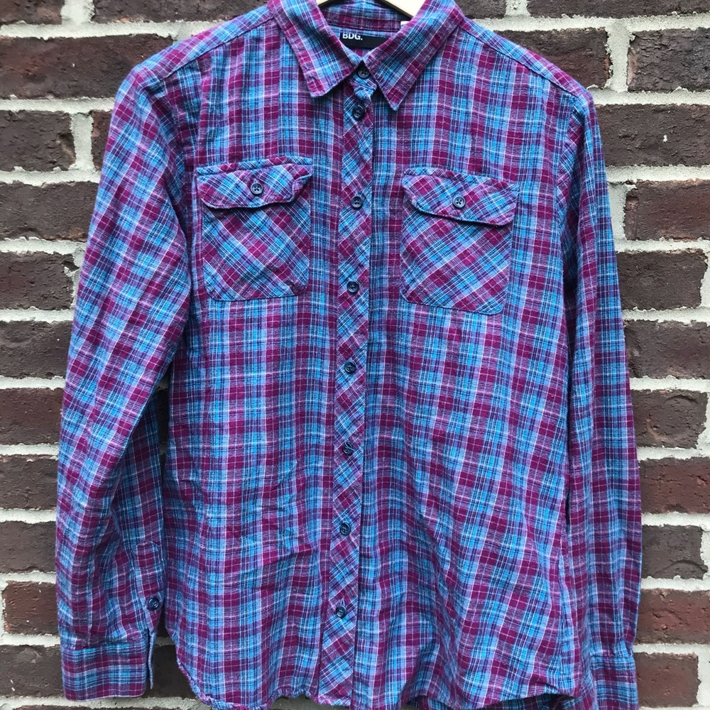 EUC BDG flannel shirt from Urban Outfitters